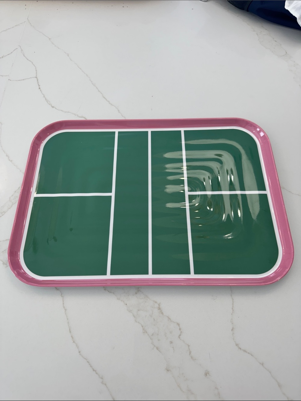 Celebrate It Melamine Pickleball Court Tray